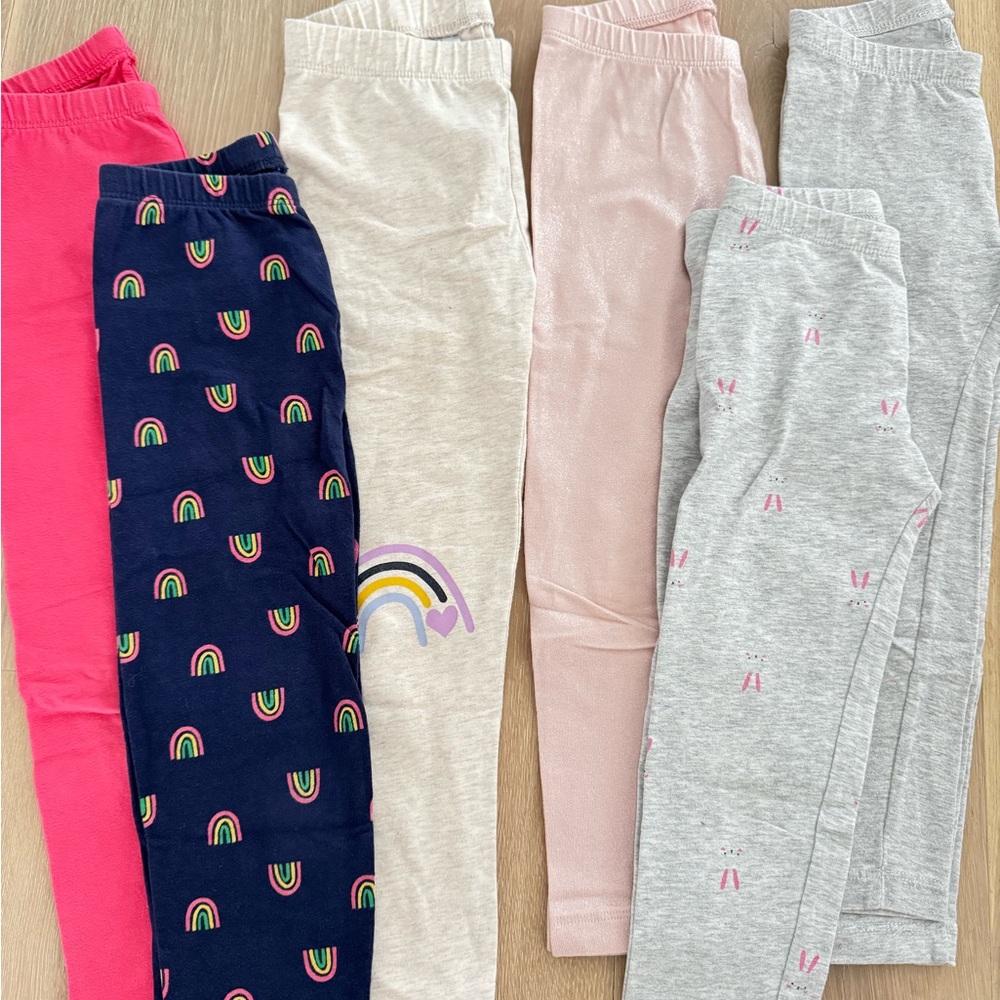 Colorful Kids' Leggings Set